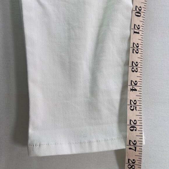 Bevy Flog Shely Drawstring Pant in White Original Size 29 Travel Pant - Picture 9 of 11